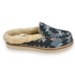 Sanuk Cozy Vibe Slippers Shoes Women’s 11 Southwest Aztec Sugarcane No Insoles